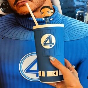 Fantastic Four Movie Mr Fantastic Cup Lid Topper